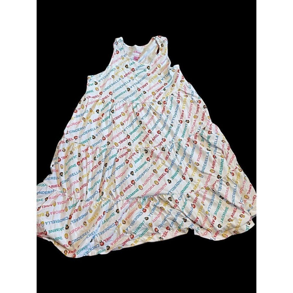 Spotted‎ Zebra Disney Princess Little Mermaid Tank Dress Sz: 12